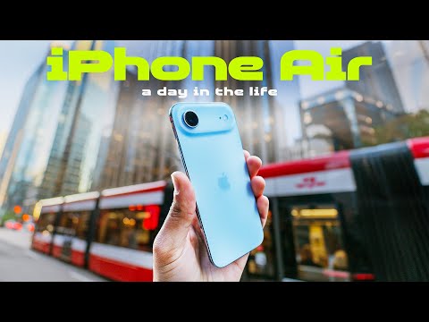 Видео: iPhone Air — РЕАЛЬНЫЙ день из жизни + Тест камеры и аккумулятора!