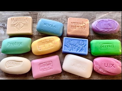 Видео: ASMR Soap cutting | Soap Carving|Резка мыла  | ASMR