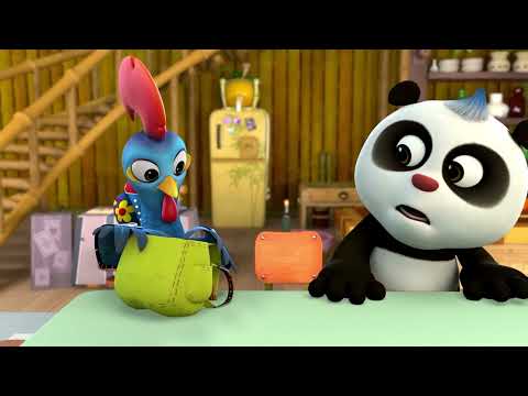 Видео: Панда и петушок Лука - Новые мультики для детей - Сборник