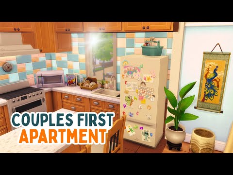 Видео: Первая квартира пары | The Sims 4 Быстрая сборка