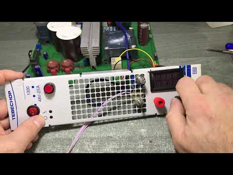 Видео: Benning Tebechop 1300, 48В.25А. Переробка в ЛБЖ 6 - 70 В.