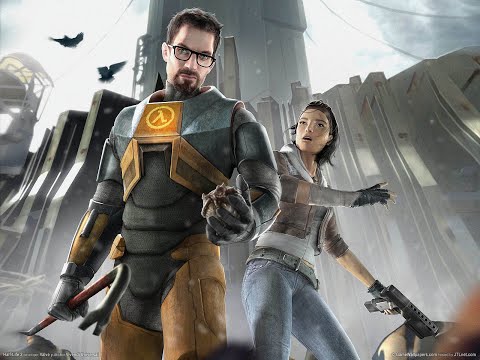 Видео: Half-Life 2 игрофильм без комментирования.