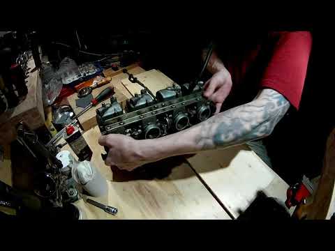 Видео: Ремонт карбюратора YAMAHA XJR 1200
