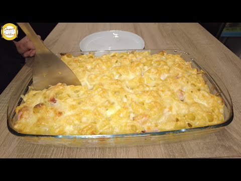 Видео: Самый вкусный рецепт пасты. Запеканка из макарон, быстрый ужин для всей семьи.