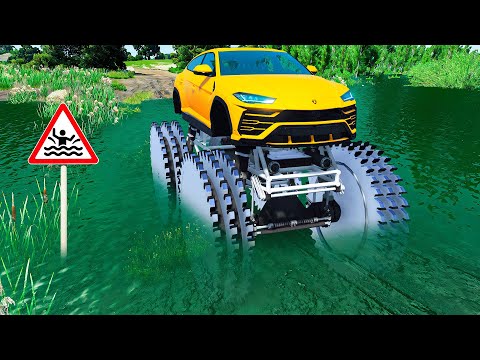 Видео: ПРОЕХАЛ ГЛУБОКОЕ БОЛОТО на ГИГАНТСКОМ ЛАМБОРГИНИ УРУС С ПИЛАМИ в ГТА 5 МОДЫ - ЭКСПЕРИМЕНТЫ в GTA 5