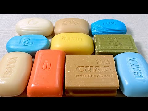 Видео: ASMR soap cutting Relaxing sounds АСМР мыло