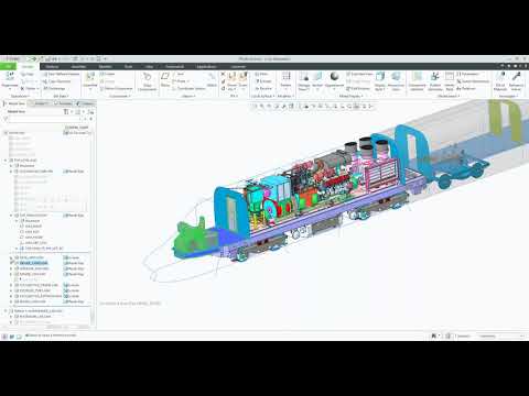 Видео: Проектирование сверху вниз в Creo