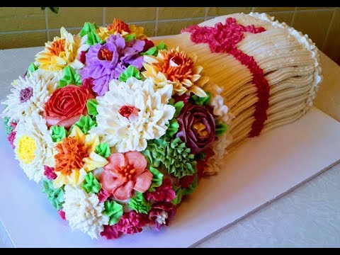 Видео: Торт "Букет"