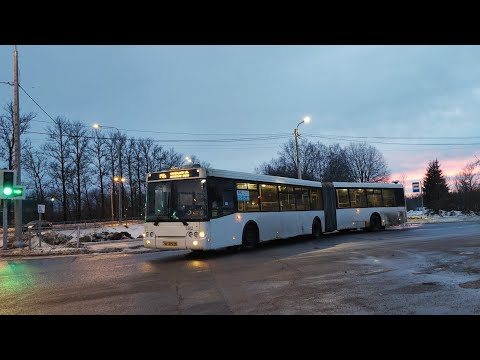 Видео: Автобус, маршрут №145(э) ЛиАЗ-6213.20 б.5302 (25.02.2024) Санкт-Петербург/Красное Село