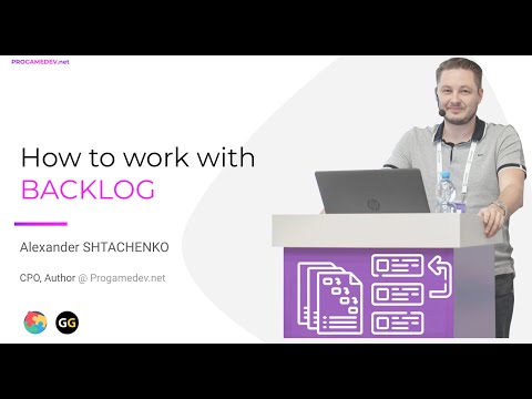 Видео: Управление проектом: Как эффективно работать с бэклогом — Александр Штаченко