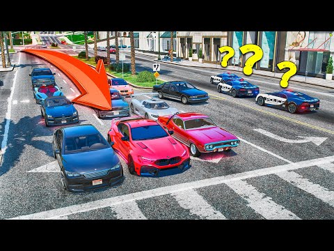 Видео: СЛЕПЫЕ КОПЫ МЕНЯ НЕ ЗАМЕТИЛИ В ПОТОКЕ И ПРОЕХАЛИ МИМО! ПОГОНИ В GTA 5 ONLINE!