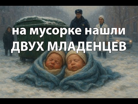 Видео: В лютый мороз на мусорке нашли ДВУХ МЛАДЕНЦЕВ. То, что случилось дальше, шокировало город.