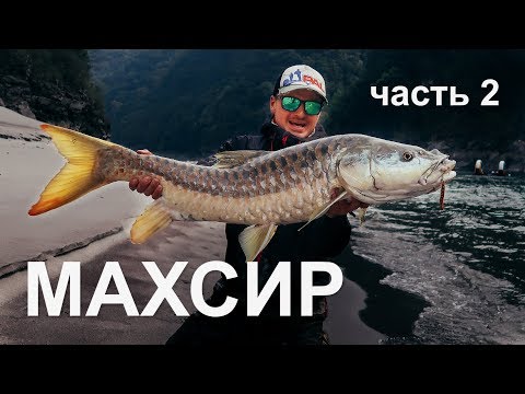 Видео: Гималаи. Сплав. Ловля трофейного МАХСИРА. Часть вторая