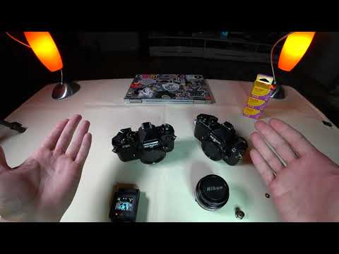 Видео: Сравнение NIKON FE и NIKON FE2