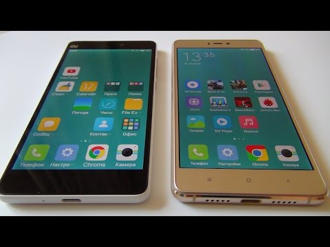 Видео: Xiaomi Mi4C и Mi4S. СРАВНЕНИЕ! / Арстайл /