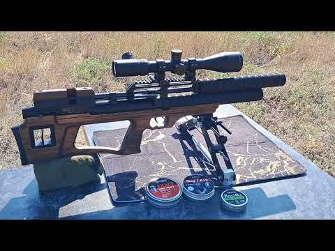 Видео: Крюгерган 6.35 отстрел JSB и слаги R13 2.2