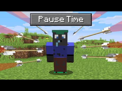 Видео: Minecraft Manhunt, НО МОГА ДА СПИРАМ ВРЕМЕТО! Minecraft Challenge