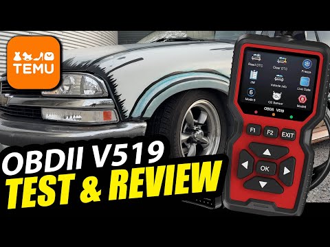Видео: Распаковка, тестирование и обзор сканера OBD II V519 — Temu Finds, Эпизод 1
