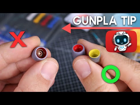 Видео: СОВЕТ ОТ GUNPLA: Как покрасить двигатели изнутри. Учебное пособие