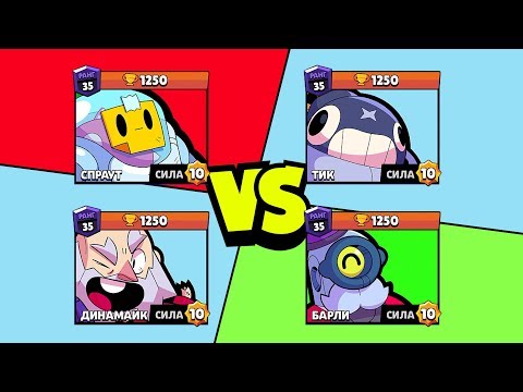 Видео: КТО САМЫЙ ЛУЧШИЙ МЕТАТЕЛЬ?! СПРАУТ vs ДИНАМАЙК vs ТИК vs БАРЛИ