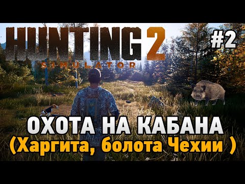 Видео: Hunting Simulator 2 #2 Охота на кабана (Болота Чехии, Харгита )