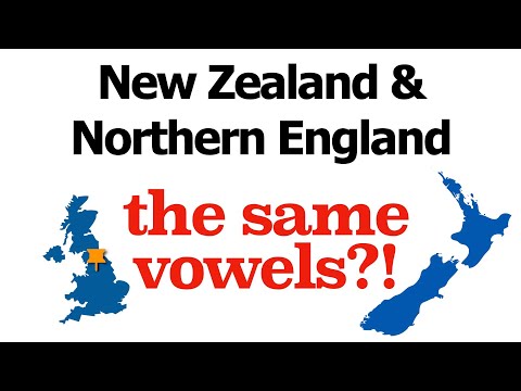 Видео: Одинаковые ли гласные в Новой Зеландии и Северной Англии?!