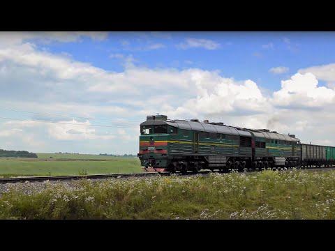 Видео: Музыка турбин тепловоза 2ТЭ116