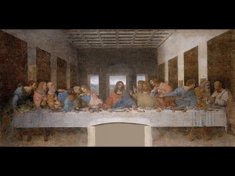 Видео: "Слово в образе" - Леонардо да Винчи, фреска "Тайная вечеря", телепроект прот. Александра Глебова