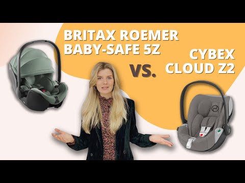 Видео: Сравнение автокресел 0+ Cybex Cloud Z 2 vs Britax Roemer Baby-Safe 5Z