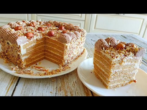 Видео: Торт Юбилейный из СССР без сахара и без глютена! Кето рецепт.