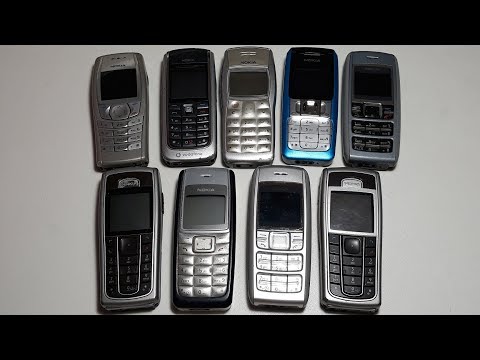 Видео: Куча телефонов Nokia с аукциона на шару. Nokia 1100. Nokia 1600. Nokia 2310. Nokia 1112