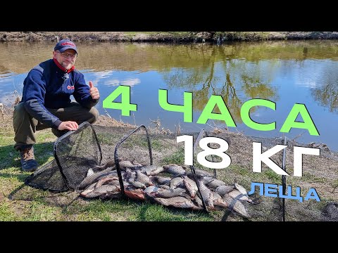 Видео: 18 кг ВЕСЕННЕГО ЛЕЩА за 4 часа! Показал КАК столько поймать