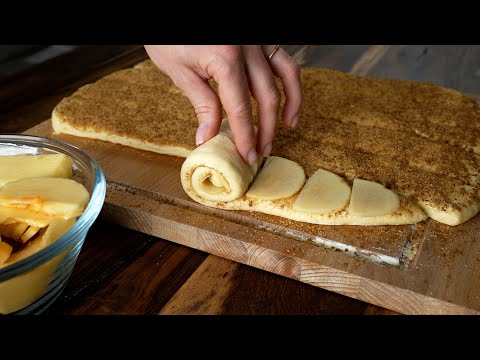 Видео: Вот как легко моя бабушка делает яблочный пирог. Элегантно вкусно и быстро