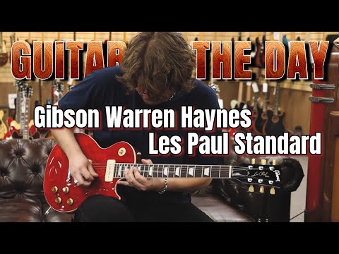 Видео: Новая гитара Gibson Warren Haynes Les Paul Standard | Гитара дня