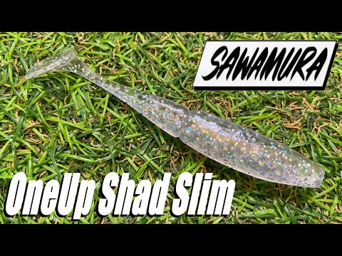 Видео: Обзор силиконовой приманки Sawamura OneUp Shad Slim по заказу Fmagazin