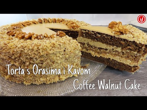 Видео: Кофейный ореховый торт