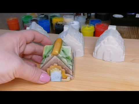 Видео: Домик из гипса