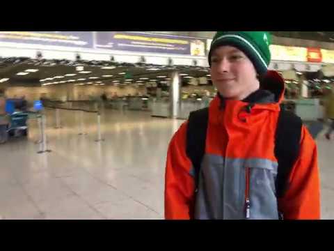 Видео: Путешествие в Ирландию: Dublin airport