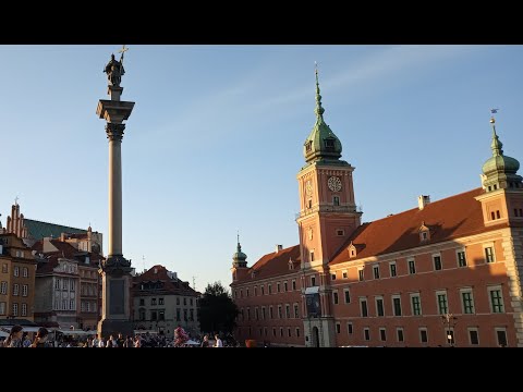 Видео: Zamek Królewski w Warszawie / Королевский замок в Варшаве