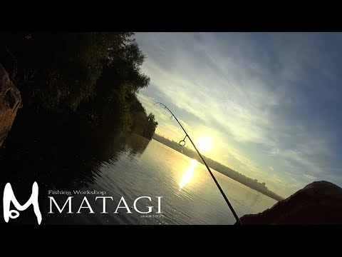 Видео: Первый "урок" контролируемой мормышки. Matagi TWJ-562XUL.