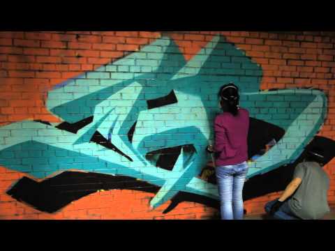 Видео: Граффити уроки.Урок седьмой ZWS - 3д.
