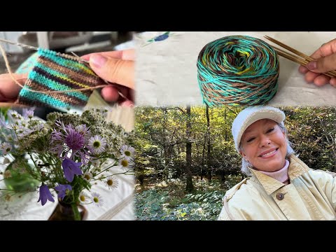 Видео: 16 октября 2025 г. Пряжи много не бывает 🧶Вяжу детские носочки 🧦пятка 💁🏼‍♀️