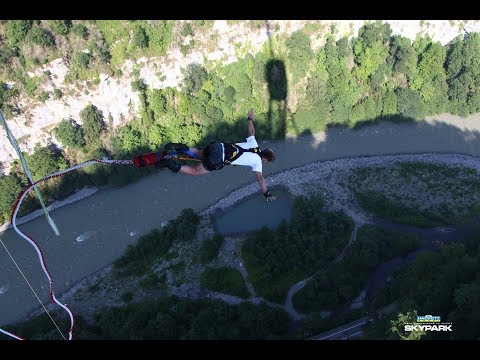 Видео: SKYPARK, Сочи , Тарзанка и спуск на канате, КАЛЯН86.