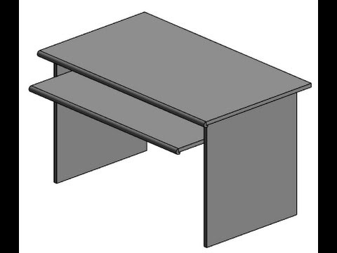 Видео: Создание семейства мебели (Часть 1)