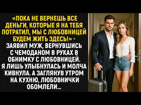 Видео: «Пока не вернешь все деньги, которые я на тебя потратил, мы с любовницей будем жить здесь!