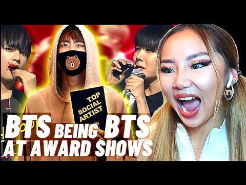 Видео: ОДНО СЛОВО... ХАОС! 🤣 «BTS остаются BTS на церемониях награждения» 💜 | РЕАКЦИЯ/ОБЗОР