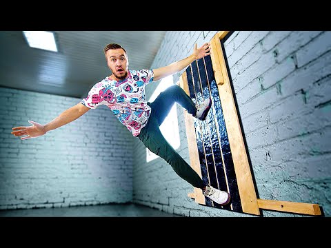 Видео: СУПЕР ЛИПКАЯ СТЕНА VS ЧЕЛОВЕК!