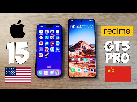 Видео: IPHONE 15 VS REALME GT5 PRO - ЧТО ЛУЧШЕ? ПОЛНОЕ СРАВНЕНИЕ!