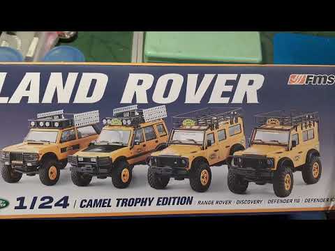 Видео: Camel trophy на диване. Обзор fms fcx24m land rover  discovery.