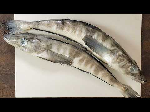 Видео: Полнейшее перо из ж...пы совы. Ледяная рыба и спаржа с соусом из баклажана